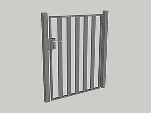 Wzór furtki, seria Basic, model B5