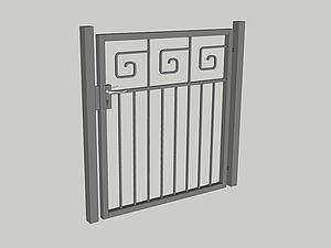 Wzór furtki, seria Premium, model PM1