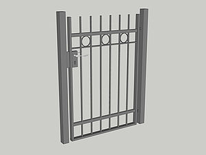 Wzór furtki, seria Classic, model C2